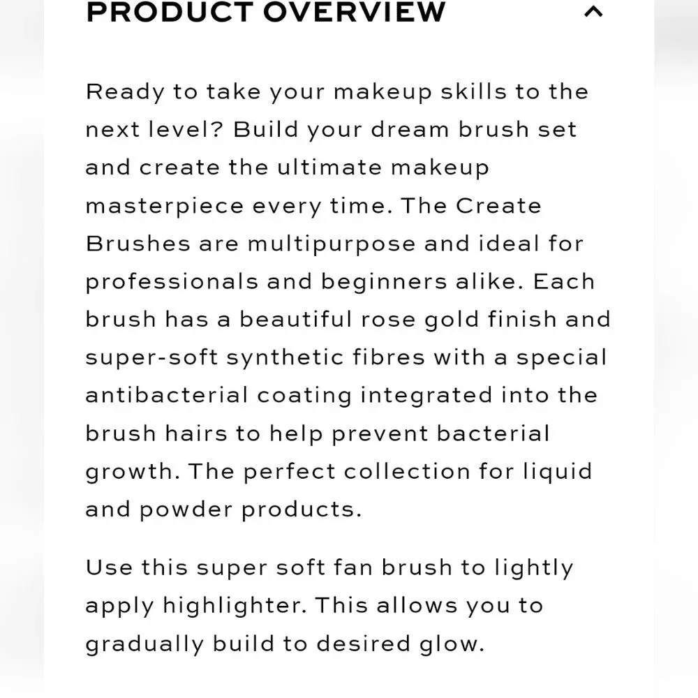 Makeup Revolution new specs